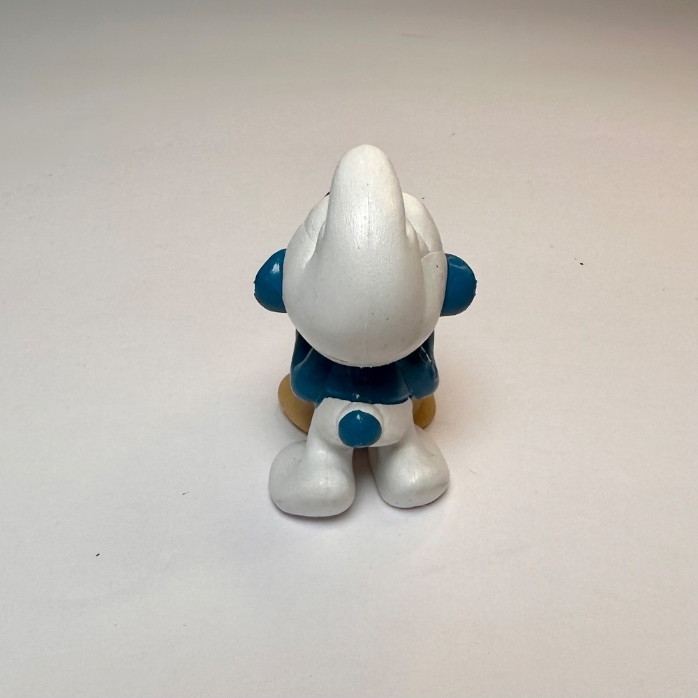 Vintage Smurf Figurine – Beggar Smurf with Sack – Bully W. Germany - Picture 3 of 8